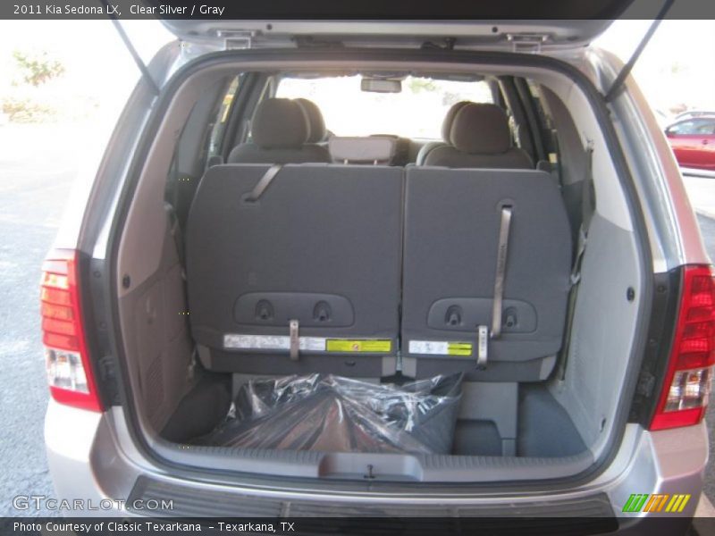 Clear Silver / Gray 2011 Kia Sedona LX