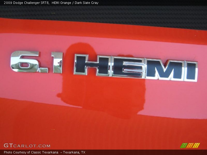 HEMI Orange / Dark Slate Gray 2009 Dodge Challenger SRT8