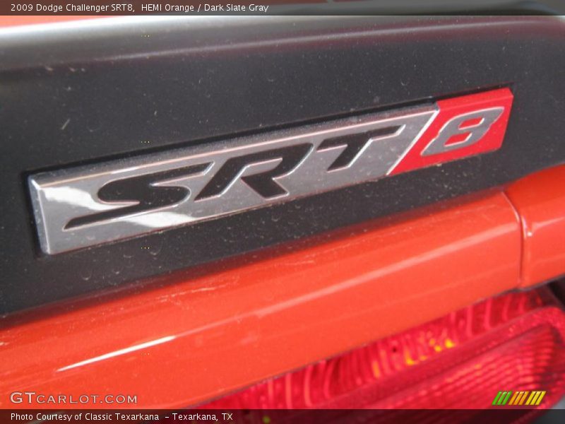 HEMI Orange / Dark Slate Gray 2009 Dodge Challenger SRT8