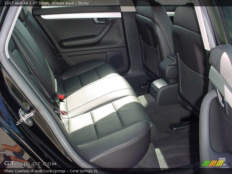 Brilliant Black / Ebony 2007 Audi A4 2.0T Sedan