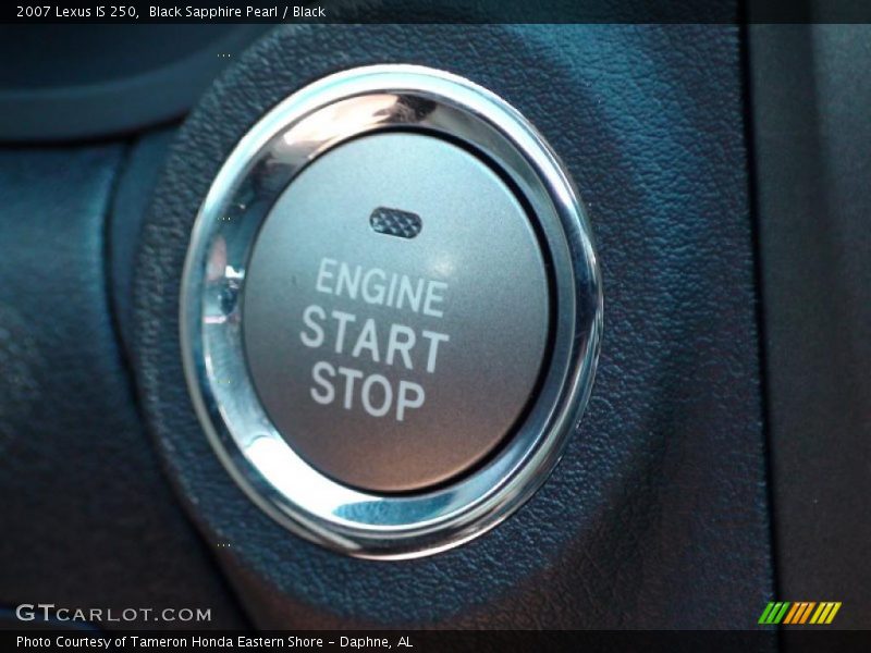 Black Sapphire Pearl / Black 2007 Lexus IS 250