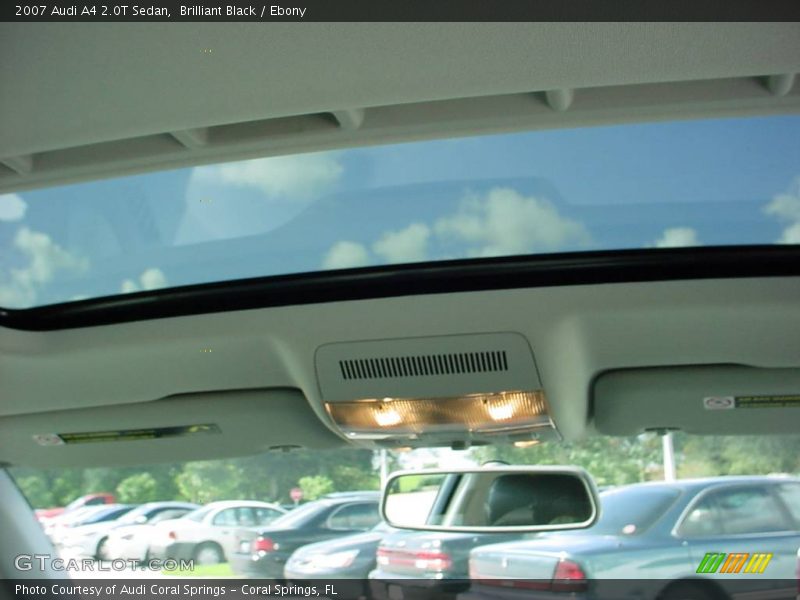 Brilliant Black / Ebony 2007 Audi A4 2.0T Sedan