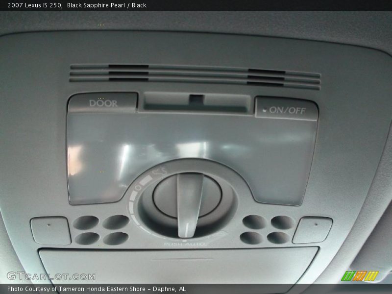 Black Sapphire Pearl / Black 2007 Lexus IS 250