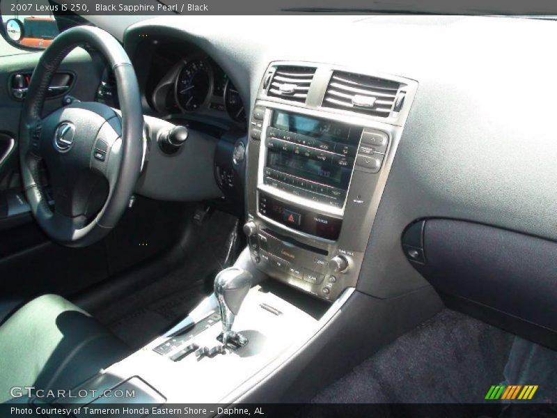 Black Sapphire Pearl / Black 2007 Lexus IS 250