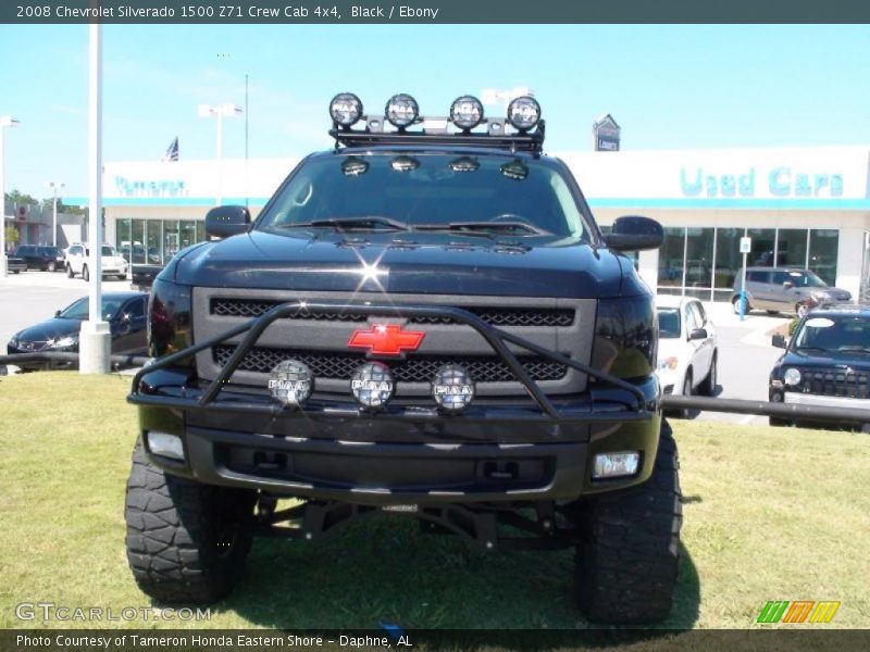 Black / Ebony 2008 Chevrolet Silverado 1500 Z71 Crew Cab 4x4
