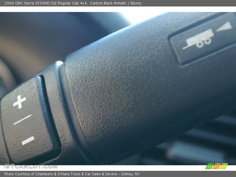 Carbon Black Metallic / Ebony 2009 GMC Sierra 3500HD SLE Regular Cab 4x4
