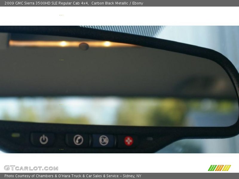 Carbon Black Metallic / Ebony 2009 GMC Sierra 3500HD SLE Regular Cab 4x4