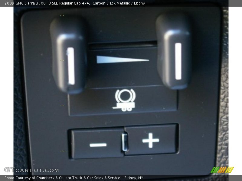 Carbon Black Metallic / Ebony 2009 GMC Sierra 3500HD SLE Regular Cab 4x4