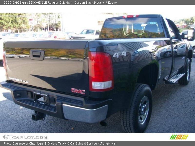 Carbon Black Metallic / Ebony 2009 GMC Sierra 3500HD SLE Regular Cab 4x4