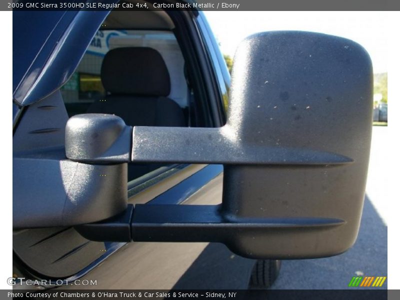 Carbon Black Metallic / Ebony 2009 GMC Sierra 3500HD SLE Regular Cab 4x4