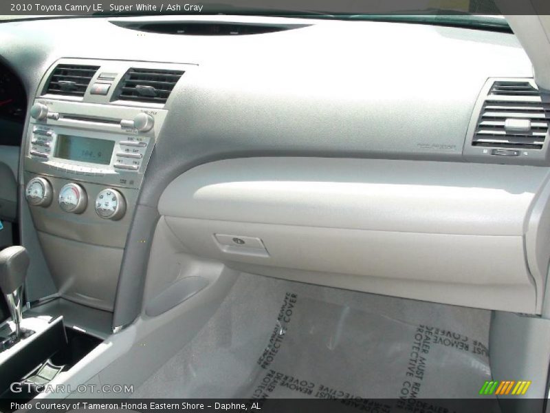 Super White / Ash Gray 2010 Toyota Camry LE