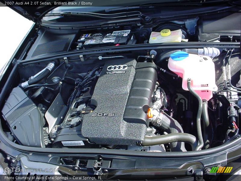 Brilliant Black / Ebony 2007 Audi A4 2.0T Sedan