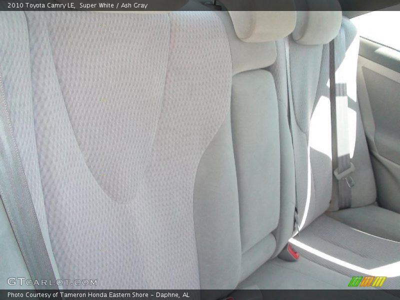 Super White / Ash Gray 2010 Toyota Camry LE