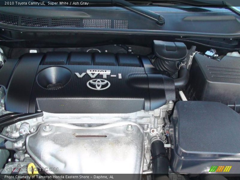 Super White / Ash Gray 2010 Toyota Camry LE