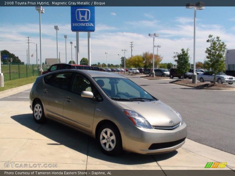 Magnetic Gray Metallic / Bisque 2008 Toyota Prius Hybrid