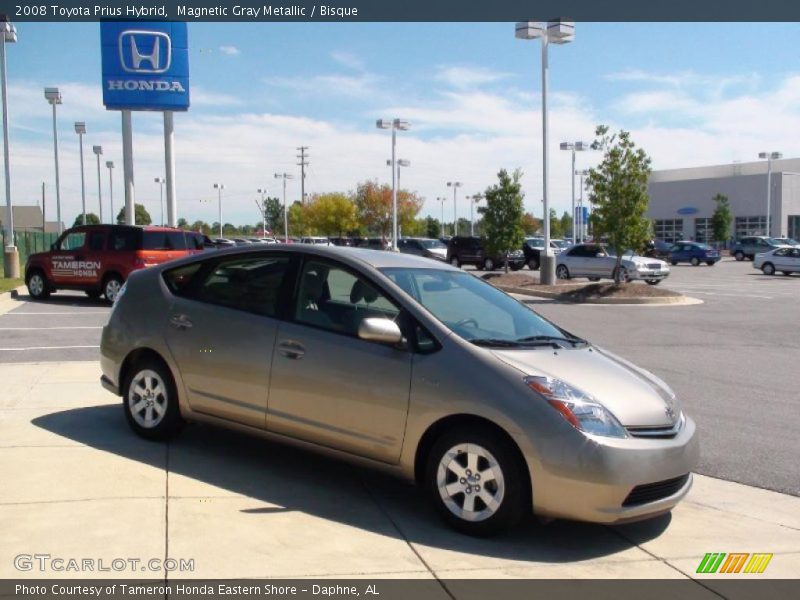 Magnetic Gray Metallic / Bisque 2008 Toyota Prius Hybrid