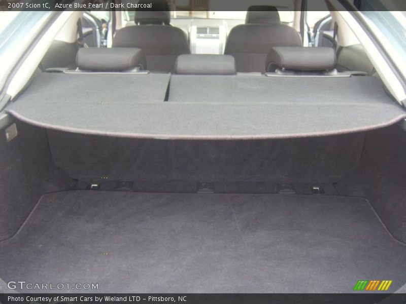 Azure Blue Pearl / Dark Charcoal 2007 Scion tC