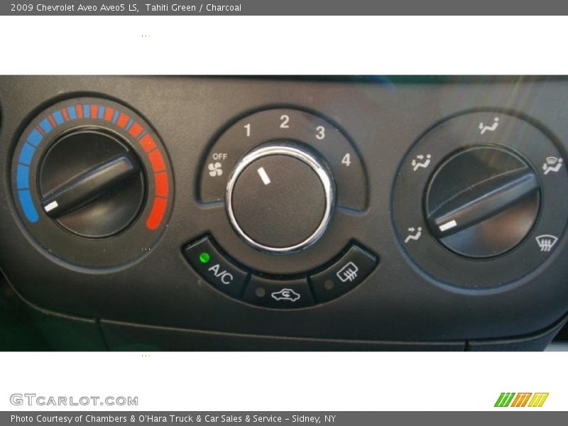 Tahiti Green / Charcoal 2009 Chevrolet Aveo Aveo5 LS