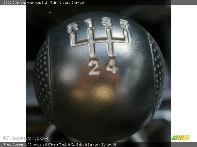 Tahiti Green / Charcoal 2009 Chevrolet Aveo Aveo5 LS