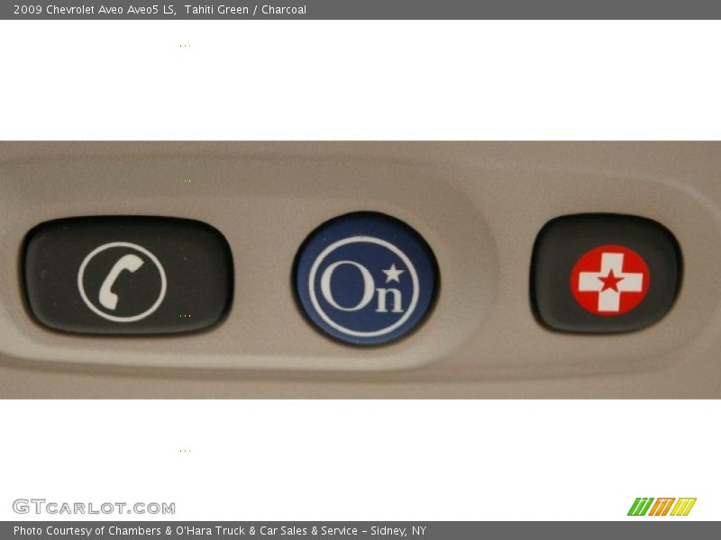 Tahiti Green / Charcoal 2009 Chevrolet Aveo Aveo5 LS
