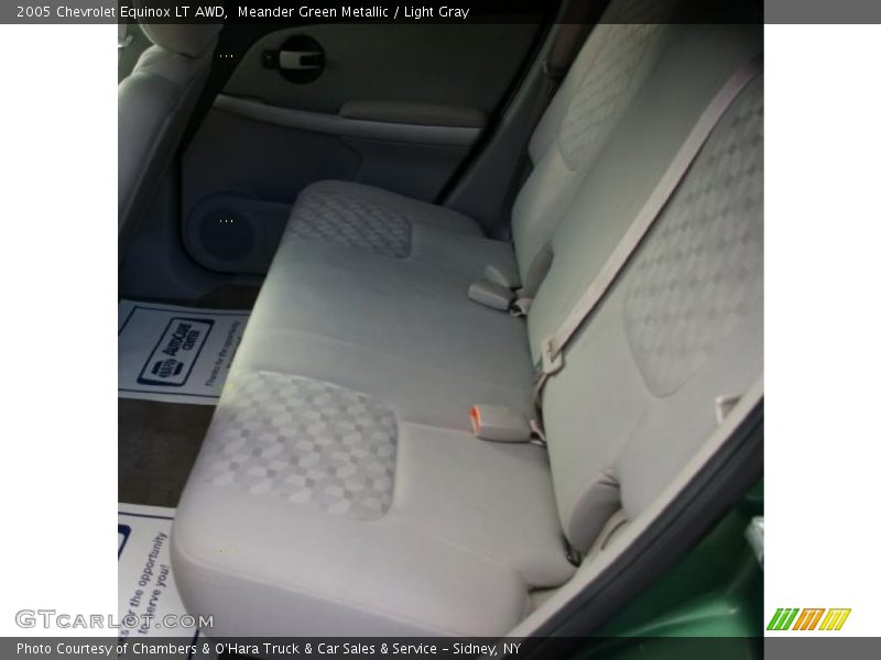 Meander Green Metallic / Light Gray 2005 Chevrolet Equinox LT AWD