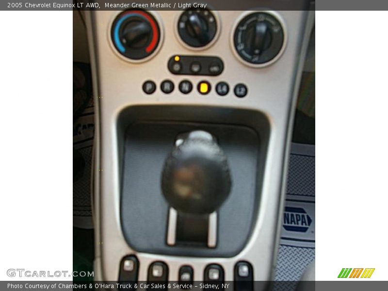 Meander Green Metallic / Light Gray 2005 Chevrolet Equinox LT AWD