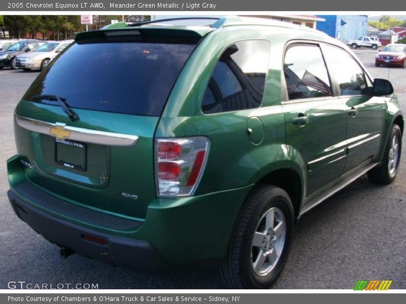 Meander Green Metallic / Light Gray 2005 Chevrolet Equinox LT AWD