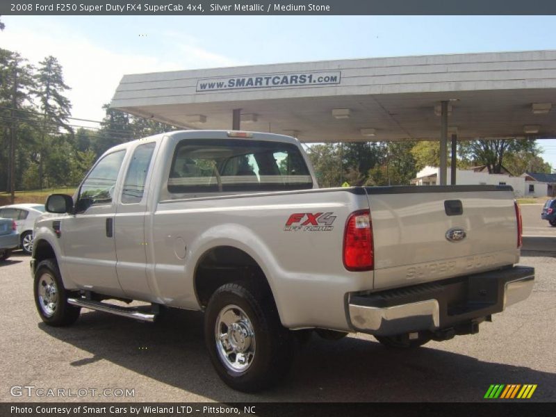 Silver Metallic / Medium Stone 2008 Ford F250 Super Duty FX4 SuperCab 4x4