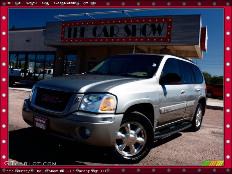 Pewter Metallic / Light Oak 2002 GMC Envoy SLT 4x4