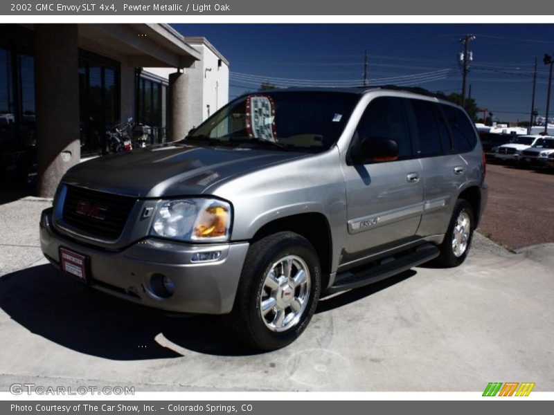 Pewter Metallic / Light Oak 2002 GMC Envoy SLT 4x4