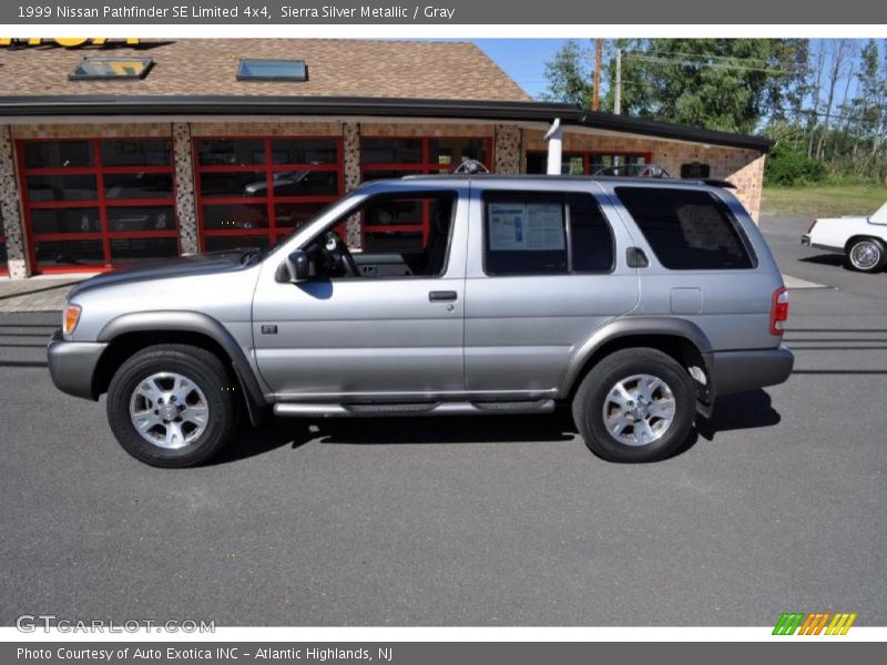 Sierra Silver Metallic / Gray 1999 Nissan Pathfinder SE Limited 4x4