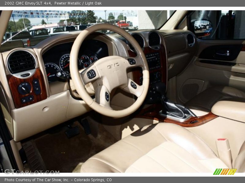 Pewter Metallic / Light Oak 2002 GMC Envoy SLT 4x4
