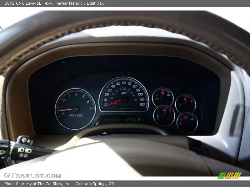 Pewter Metallic / Light Oak 2002 GMC Envoy SLT 4x4