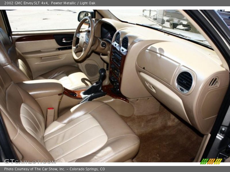 Pewter Metallic / Light Oak 2002 GMC Envoy SLT 4x4