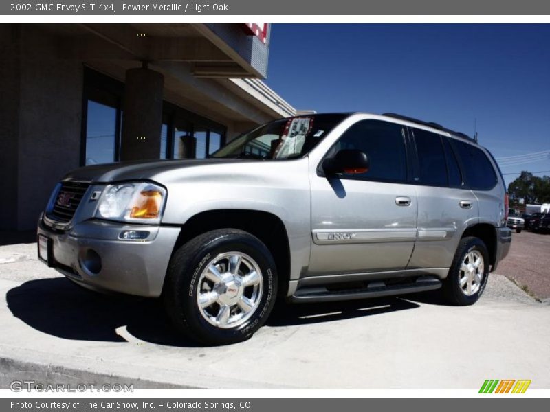 Pewter Metallic / Light Oak 2002 GMC Envoy SLT 4x4