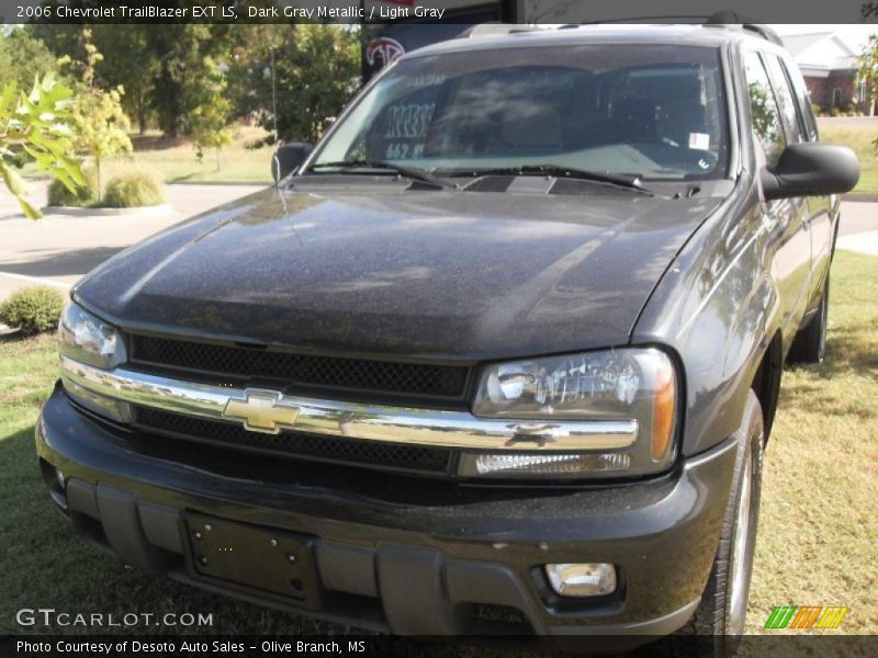 Dark Gray Metallic / Light Gray 2006 Chevrolet TrailBlazer EXT LS
