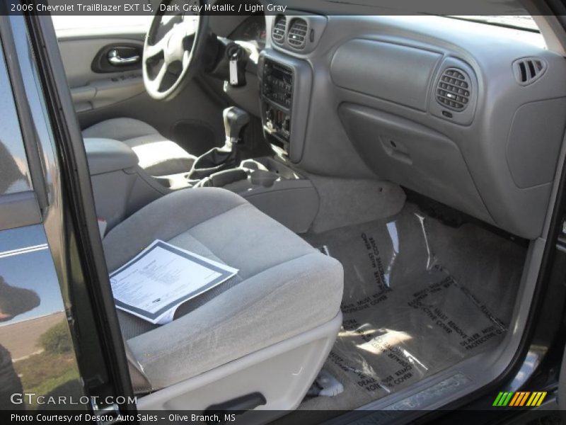 Dark Gray Metallic / Light Gray 2006 Chevrolet TrailBlazer EXT LS