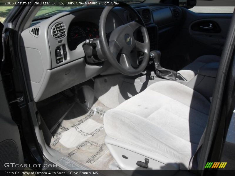 Dark Gray Metallic / Light Gray 2006 Chevrolet TrailBlazer EXT LS