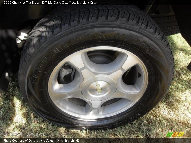Dark Gray Metallic / Light Gray 2006 Chevrolet TrailBlazer EXT LS