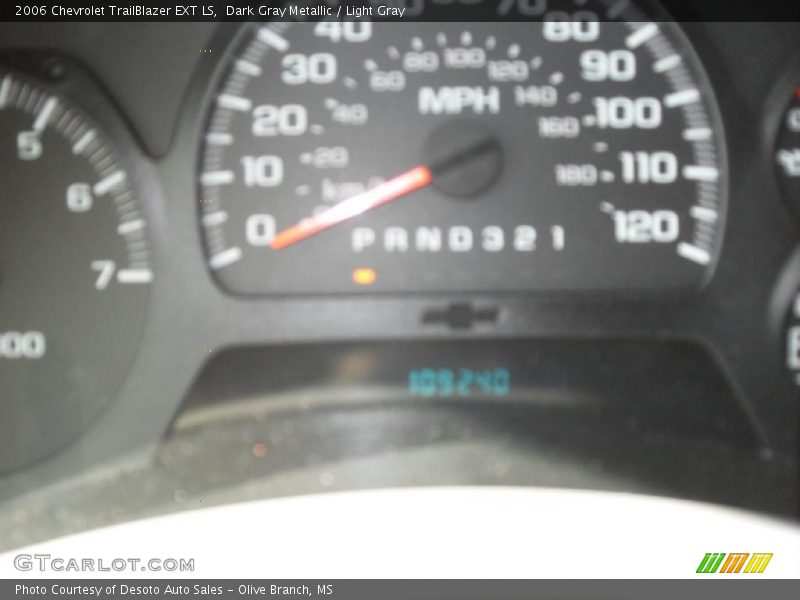 Dark Gray Metallic / Light Gray 2006 Chevrolet TrailBlazer EXT LS