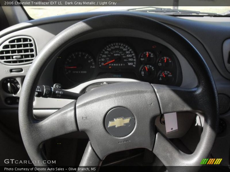Dark Gray Metallic / Light Gray 2006 Chevrolet TrailBlazer EXT LS