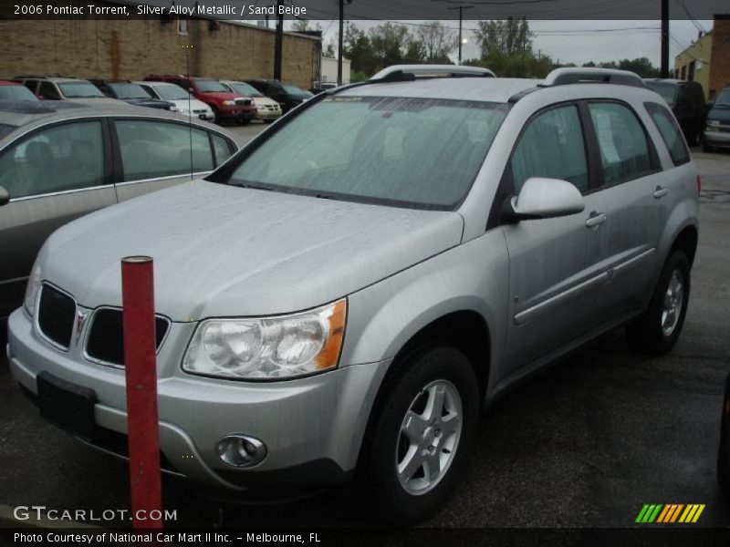 Silver Alloy Metallic / Sand Beige 2006 Pontiac Torrent