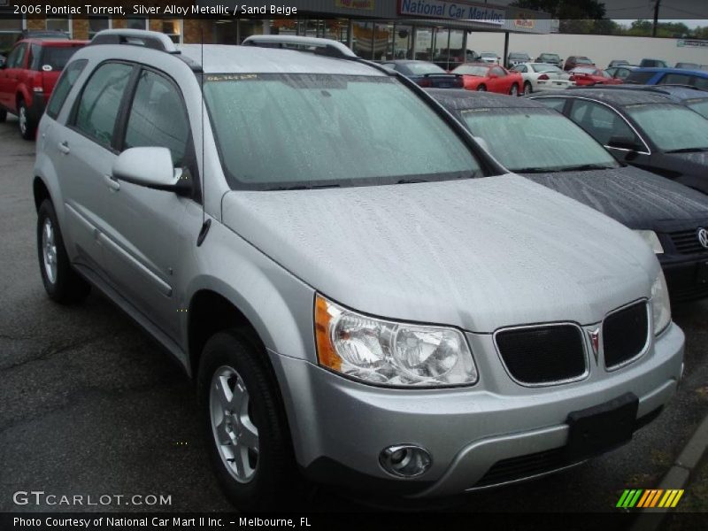 Silver Alloy Metallic / Sand Beige 2006 Pontiac Torrent