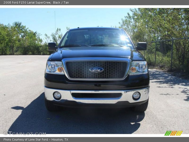 Black / Tan 2008 Ford F150 Lariat SuperCrew