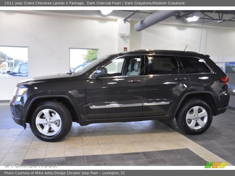 Dark Charcoal Pearl / Dark Graystone/Medium Graystone 2011 Jeep Grand Cherokee Laredo X Package