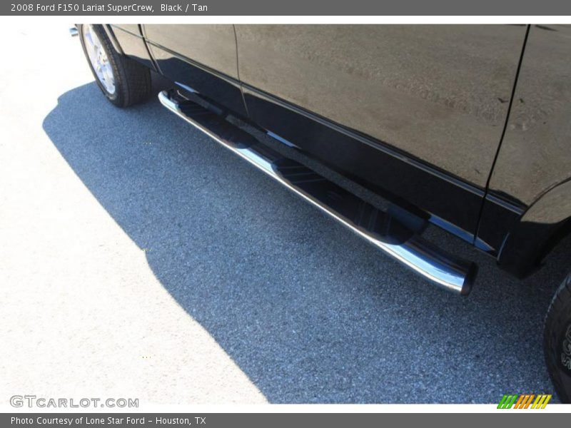 Black / Tan 2008 Ford F150 Lariat SuperCrew