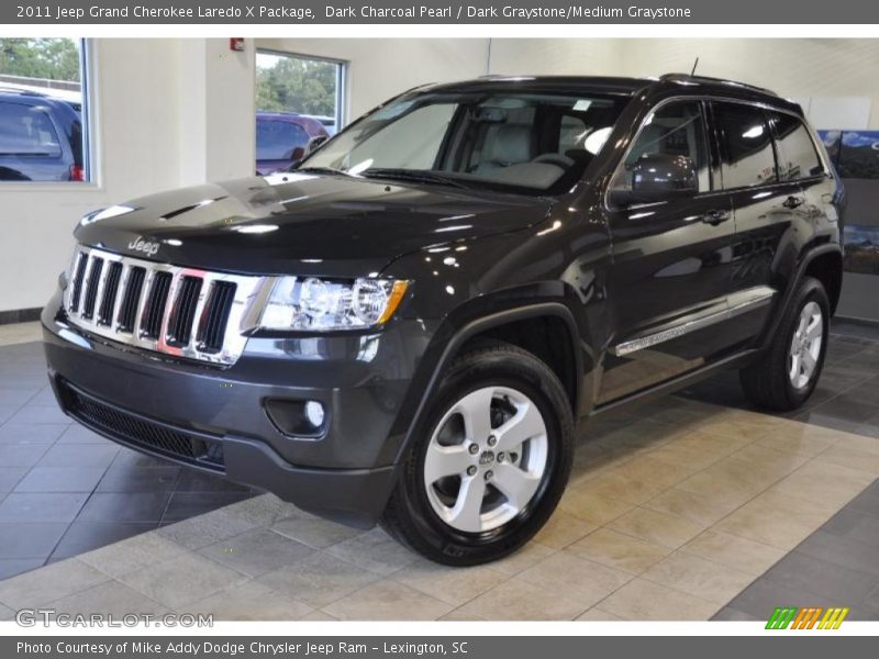 Dark Charcoal Pearl / Dark Graystone/Medium Graystone 2011 Jeep Grand Cherokee Laredo X Package