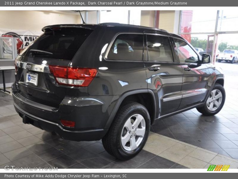 Dark Charcoal Pearl / Dark Graystone/Medium Graystone 2011 Jeep Grand Cherokee Laredo X Package