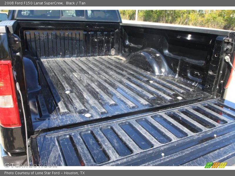 Black / Tan 2008 Ford F150 Lariat SuperCrew