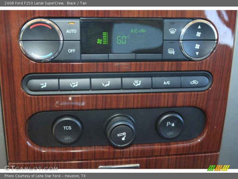 Black / Tan 2008 Ford F150 Lariat SuperCrew